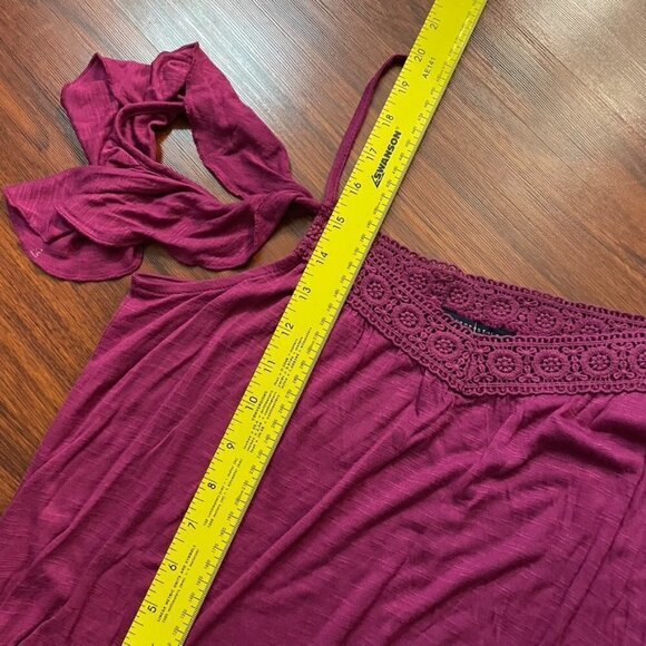 *NWT Aeropostale Pink Peekaboo Shoulder Top, Small - Picture 2 of 6